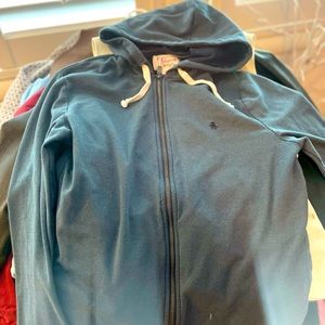 Penguin Original blue zip up hoodie
